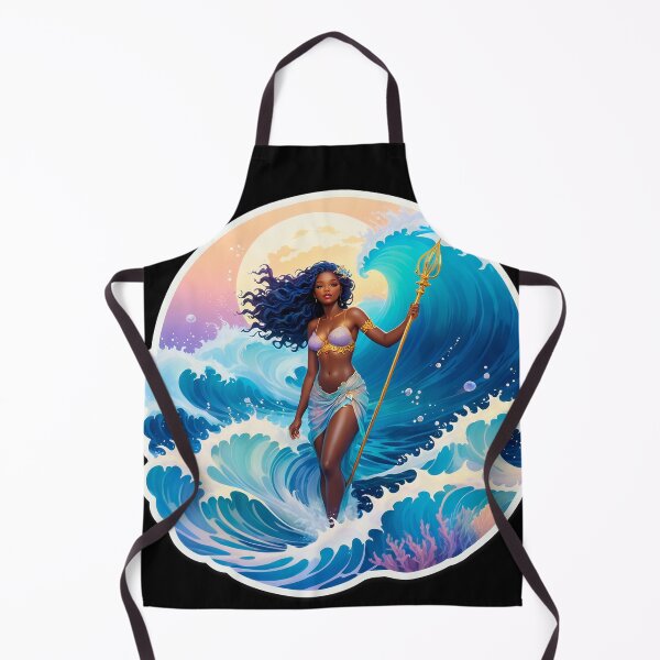 Item preview, Oceanic goddess commanding the waves designed and sold by artwaves.