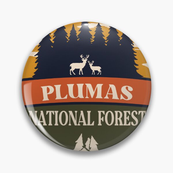 Item preview, Plumas National Forest designed and sold by graphic-map.