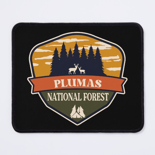 Item preview, Plumas National Forest designed and sold by graphic-map.