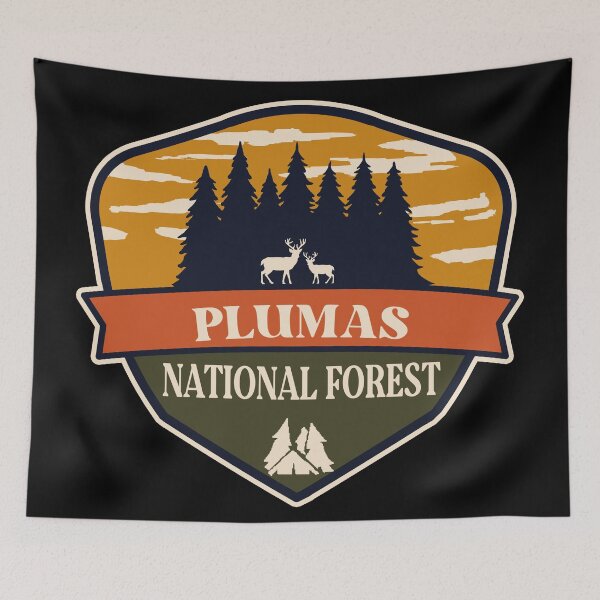 Item preview, Plumas National Forest designed and sold by graphic-map.
