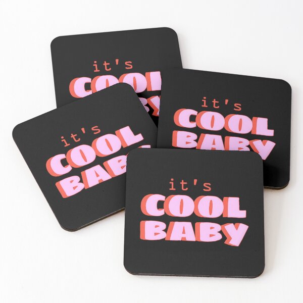Item preview, Trendy It's Cool Baby Graphic Design – Fun, Vibrant, and Playful Art for All Ages designed and sold by Luxuriously.