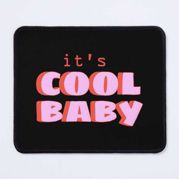 Item preview, Trendy It's Cool Baby Graphic Design – Fun, Vibrant, and Playful Art for All Ages designed and sold by Luxuriously.