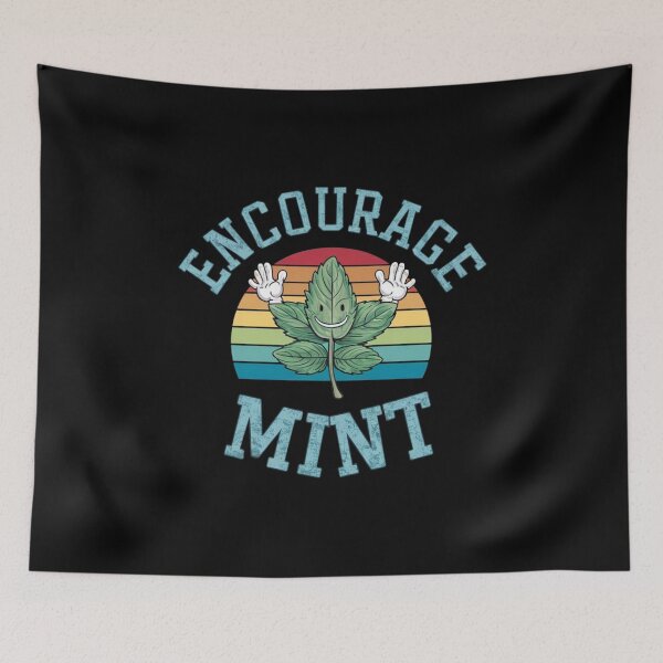 Item preview, encourage mint, retro sunset designed and sold by By-LuQuiRRis.