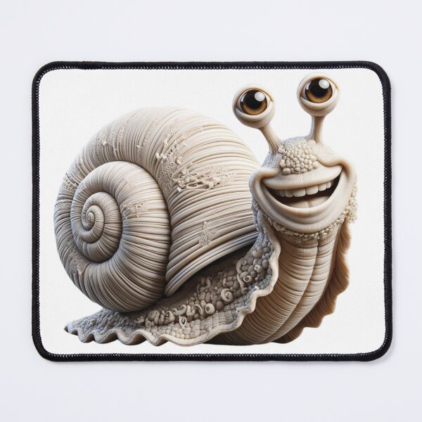Item preview, happy little snail designed and sold by FusiTink.