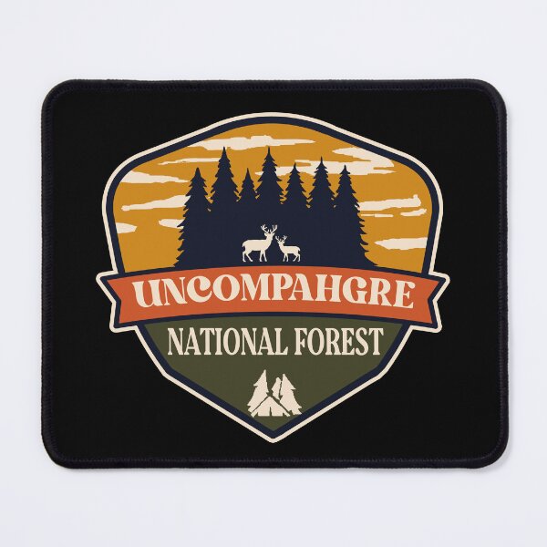 Item preview, Uncompahgre National Forest designed and sold by graphic-map.