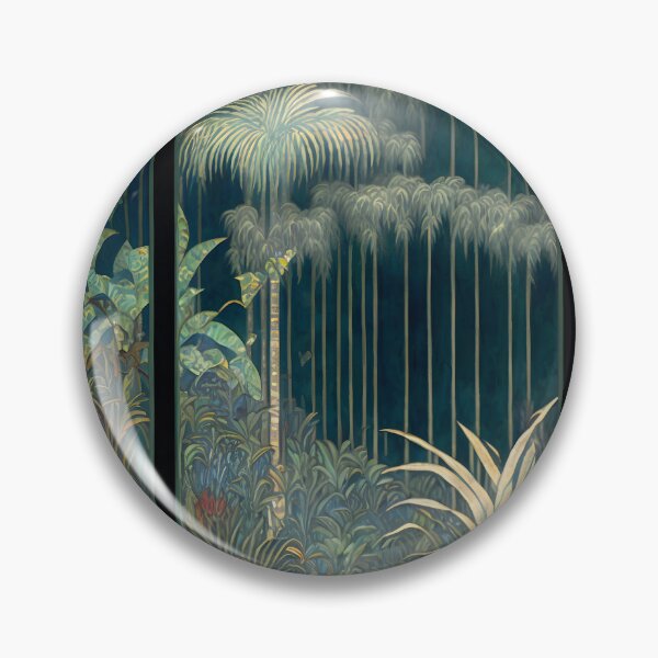 Item preview, Tropical Jungle Art Nouveau wall-design Series designed and sold by SenkiAlphonse.
