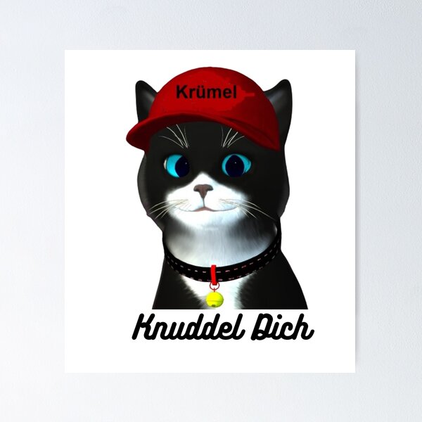 Artikel-Vorschau von Krümel mit Knuddel Dich, designt und verkauft von Kater-Kruemel.