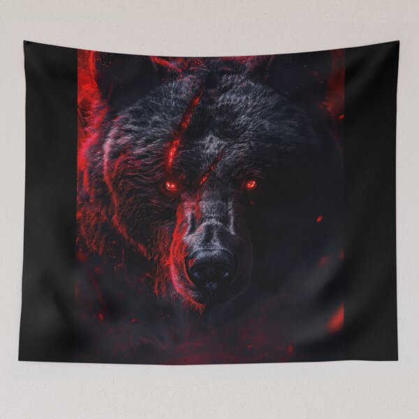 Item preview, Inferno Eyes Bear designed and sold by InsanseCreation.