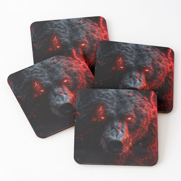 Item preview, Inferno Eyes Bear designed and sold by InsanseCreation.