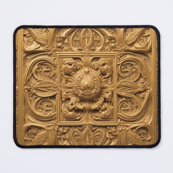 Item preview, Carved Gold Tile 5 designed and sold by Bondillero.