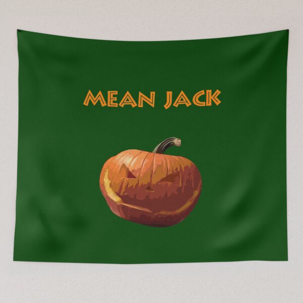 Item preview, Mean Jack Titled on Dark Green designed and sold by Art in My Loft.