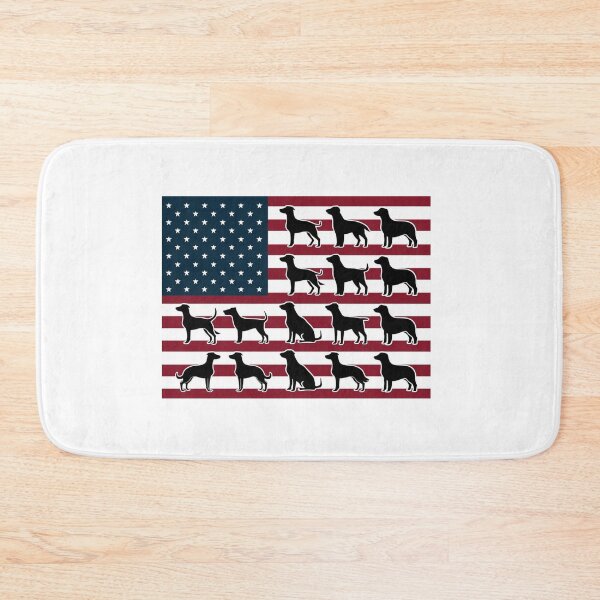 Item preview, Patriotic Paws: Dog Silhouettes Flag Design designed and sold by Colorful-Garden.