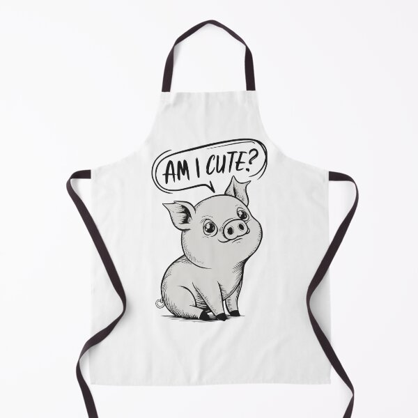Item preview, Am I Cute Pig? designed and sold by PragmaticP.