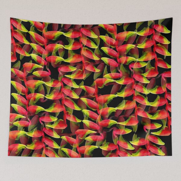 Item preview, Heliconia Lobster Claw Abstract designed and sold by MercerImages.