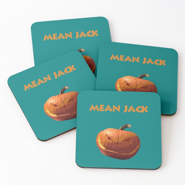 Item preview, Mean Jack Titled on Teal designed and sold by Art in My Loft.