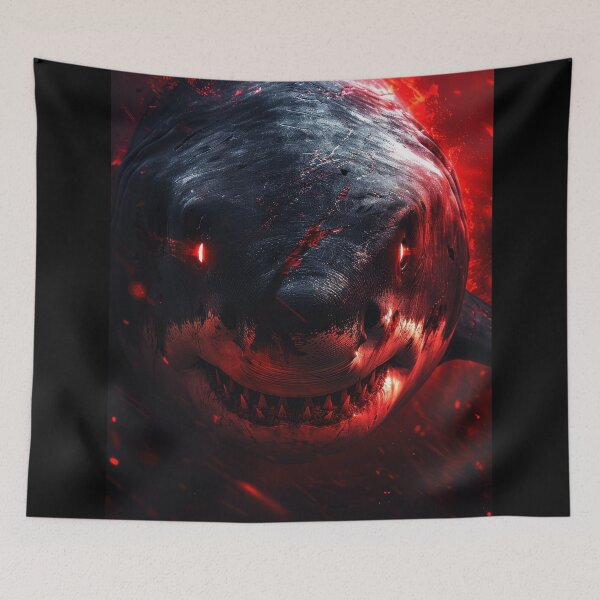Item preview, Inferno Eyes Shark designed and sold by InsanseCreation.