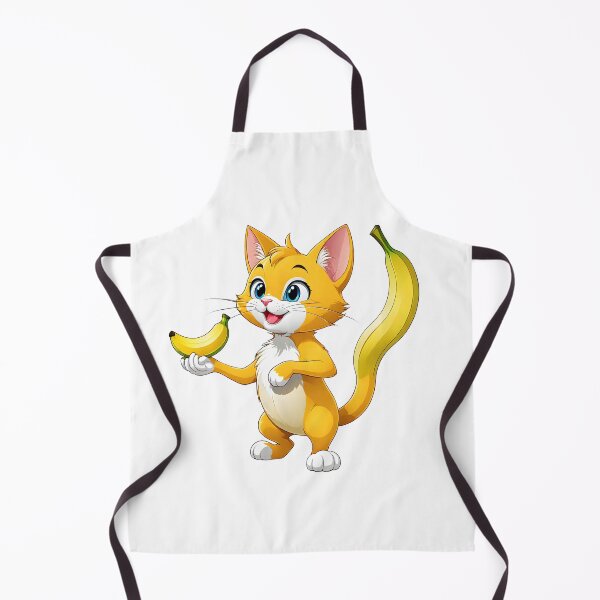 Item preview, "Kitty Goes Bananas" designed and sold by Artekinium.