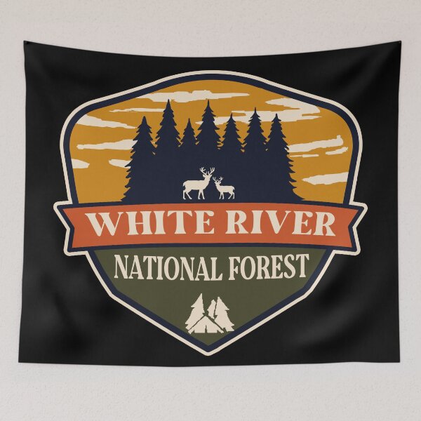 Item preview, White River National Forest designed and sold by graphic-map.