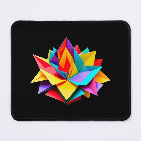 Item preview, Colorful Origami Sculpture on Display designed and sold by artwaves.