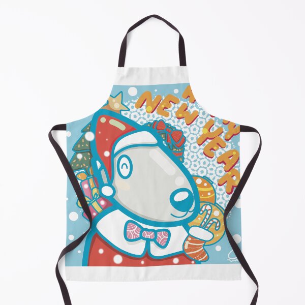 Item preview, Happy New Year’s gift wrap santa hat designed and sold by tennstudio.