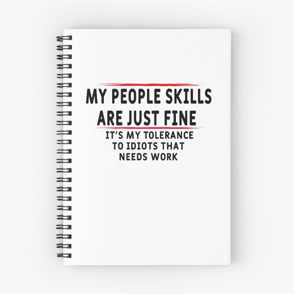 Item preview, My People Skills Are Just Fine designed and sold by ward didoch.