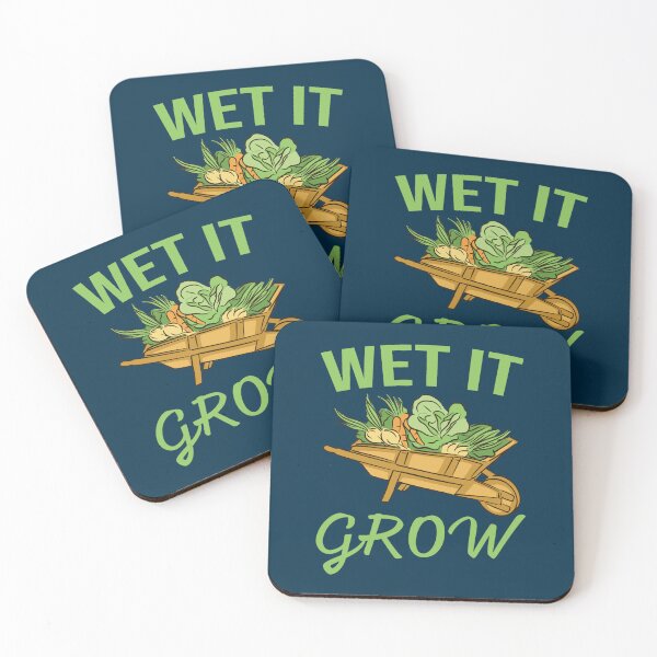 Item preview, Wet It Grow Garden Gardening Vegetables Farming Wheelbarrow designed and sold by reillybarrett.