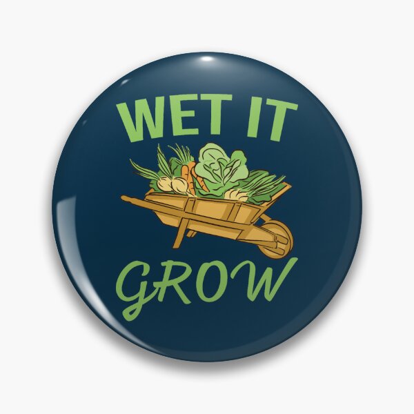 Item preview, Wet It Grow Garden Gardening Vegetables Farming Wheelbarrow designed and sold by reillybarrett.