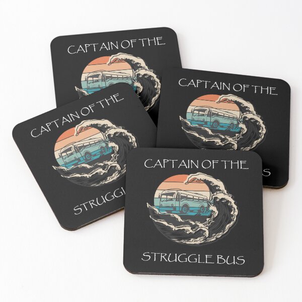 Item preview, Copy of Captain of the Struggle Bus (white) designed and sold by Magdalena-7.