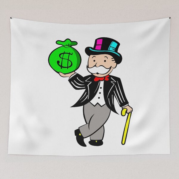 Item preview, Monopoly Man with Bag of Money designed and sold by DonVivaldo.