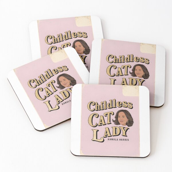 Item preview, Childless Cat Lady - Childless Cat Ladies - Childless Cat Ladies for Kamala designed and sold by Zibis09.