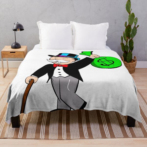 Item preview, Monopoly Man Blinking and Holding Bag designed and sold by DonVivaldo.