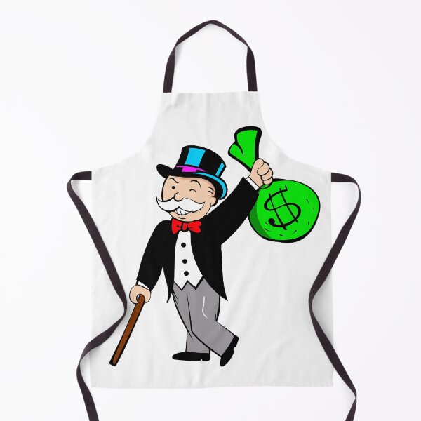 Item preview, Monopoly Man Blinking and Holding Bag designed and sold by DonVivaldo.