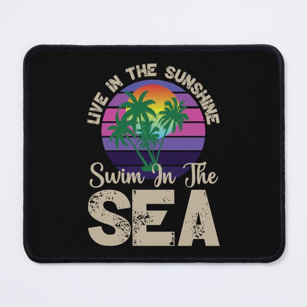 Item preview, Live In The Sunshine Swim In The Sea - Summer Lover T-Shirt for Your Summer Wardrobe designed and sold by Techflare.