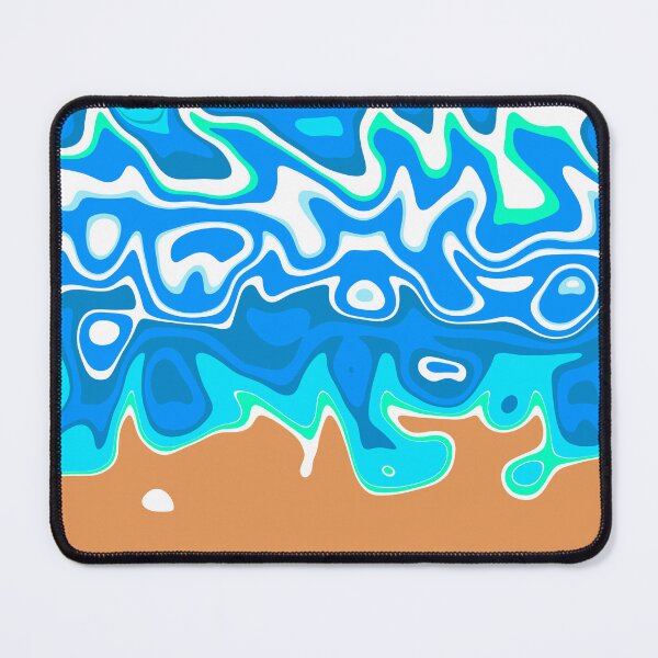 Item preview, Colorful Abstract Ocean Waves designed and sold by Sartoris Art.