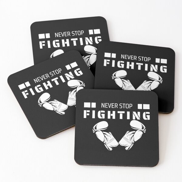 Item preview,  Never Stop Fighting designed and sold by Dantin.
