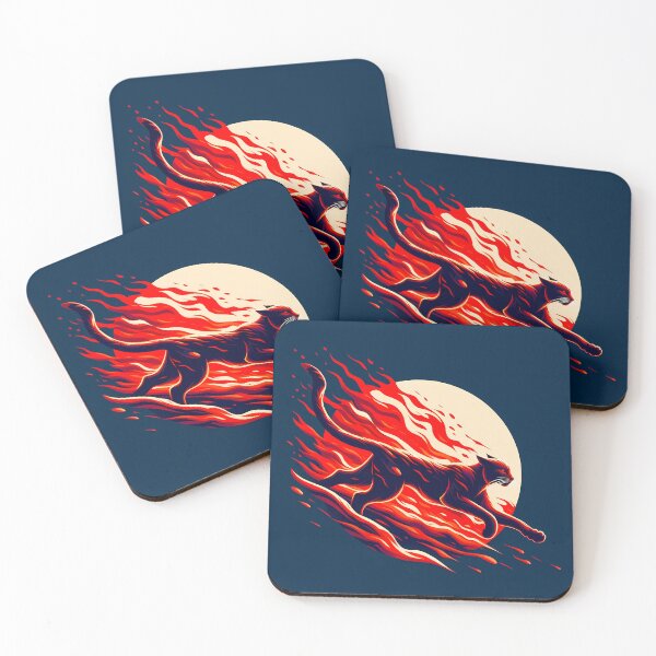 Item preview, Lava Fire Lynx, Ai Generated Art  designed and sold by ACC .