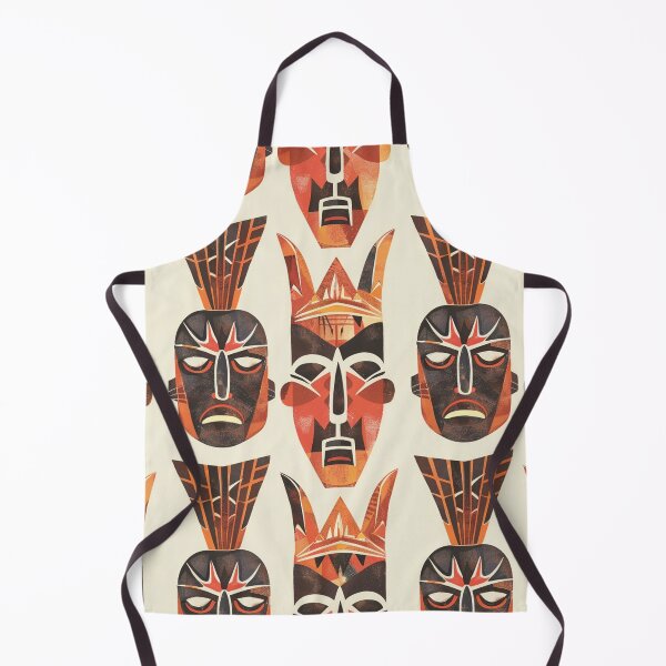 Item preview, Ethnic Tiki Mask Art designed and sold by mittie101.