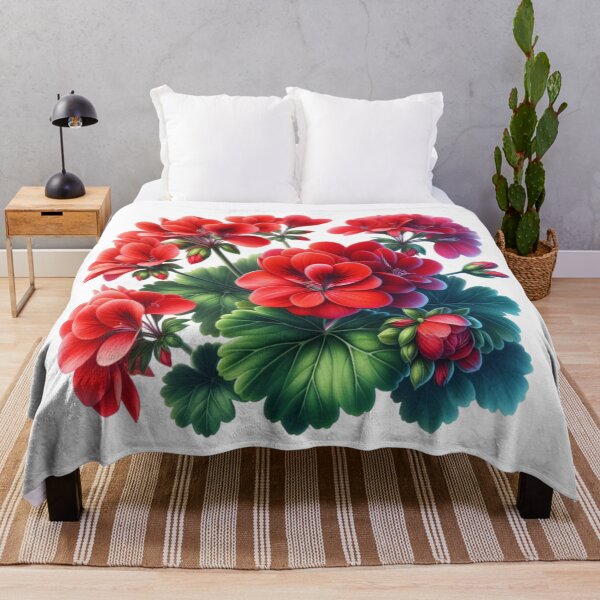 Item preview, "Geraniums: Cultivating Beauty and Healing Properties" designed and sold by Kriebelt.