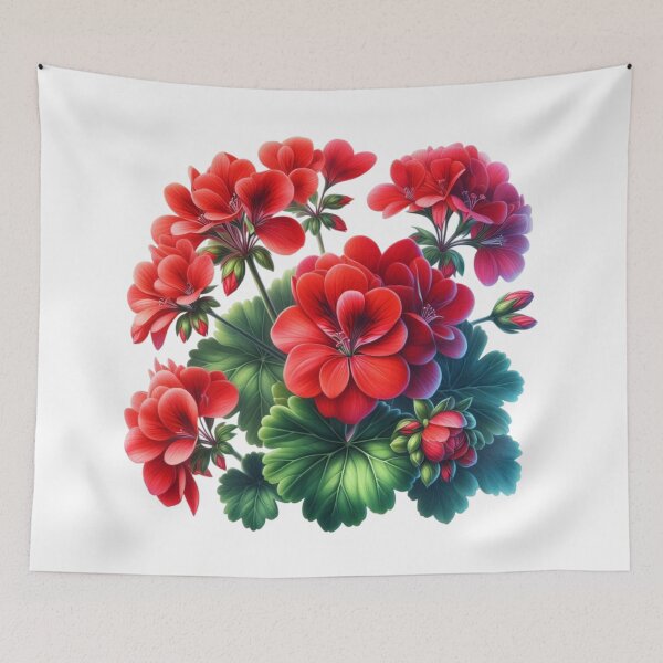 Item preview, "Geraniums: Cultivating Beauty and Healing Properties" designed and sold by Kriebelt.