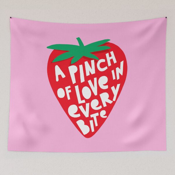 Item preview, Big Strawberry Fruit with Cut-out words for Life Recipe designed and sold by Dominiquevari.