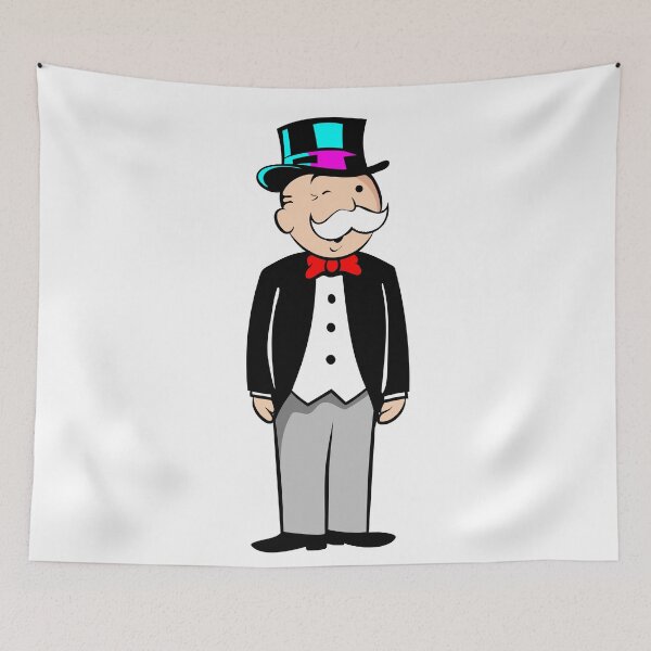 Item preview, Monopoly Man Standing  designed and sold by DonVivaldo.