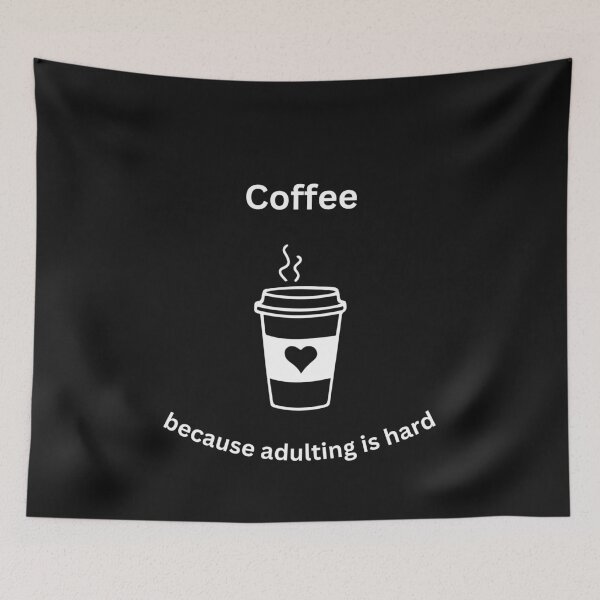Item preview, Coffee adict designed and sold by CozyDots.