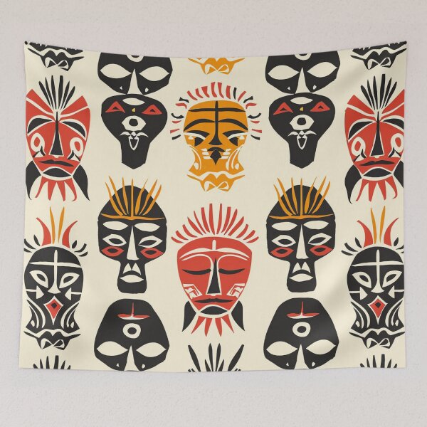 Item preview, Enigmatic Mask Art designed and sold by mittie101.