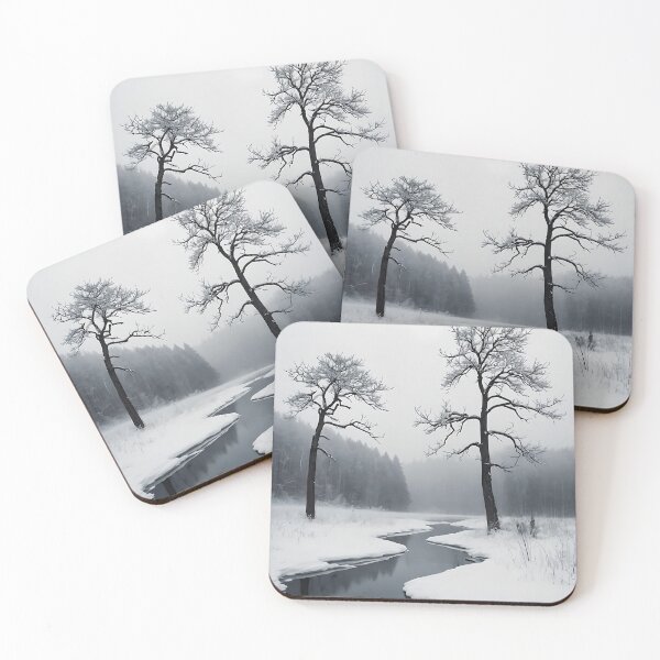 Item preview, Winter's Thaw: A River's Journey Through Snow designed and sold by ShadeScapeArt.