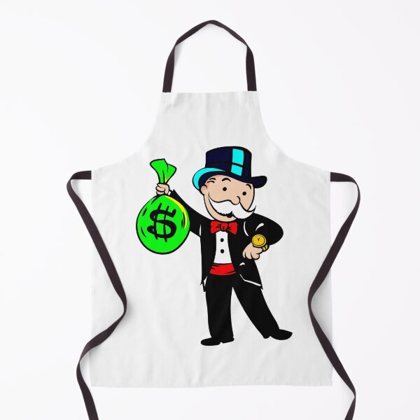 Item preview, Monopoly Man Checking Watch While Holding Bag designed and sold by DonVivaldo.