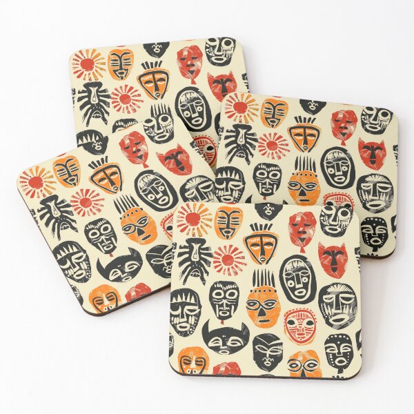 Item preview, African Tiki Motif designed and sold by mittie101.