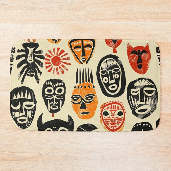 Item preview, African Tiki Motif designed and sold by mittie101.