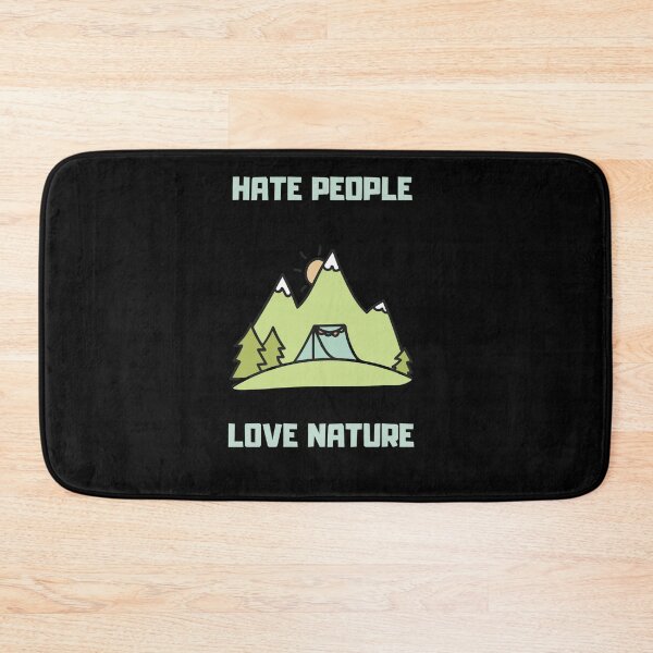 Item preview, Hate People Love Nature Funny Gifts For Mountains Lovers designed and sold by justforart91.