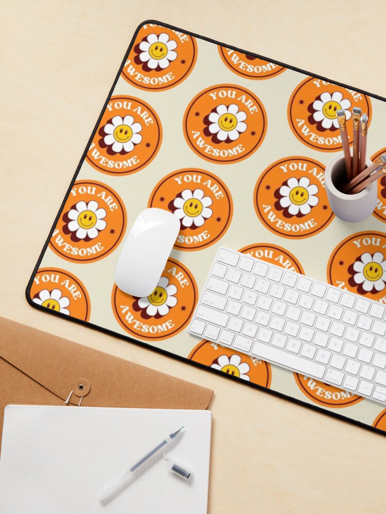 Thumbnail 3 of 5, Mouse Pad, You Are Awesome designed and sold by DesignsbyEH.