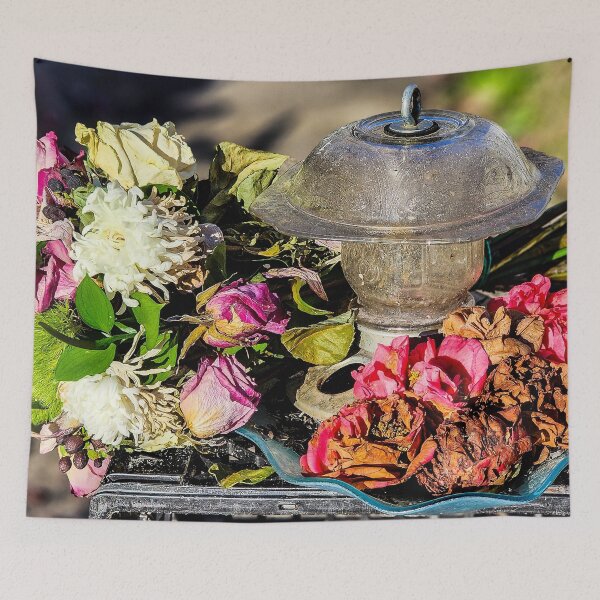 Item preview, Faded flower still life designed and sold by TeraFujan.
